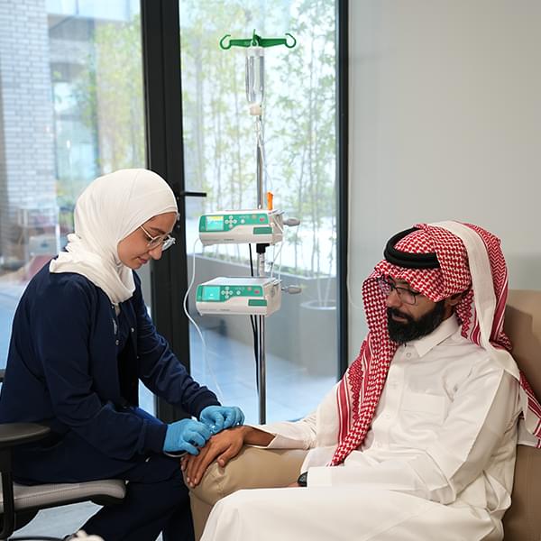Nurse-administered biologic infusion for autoimmune treatment